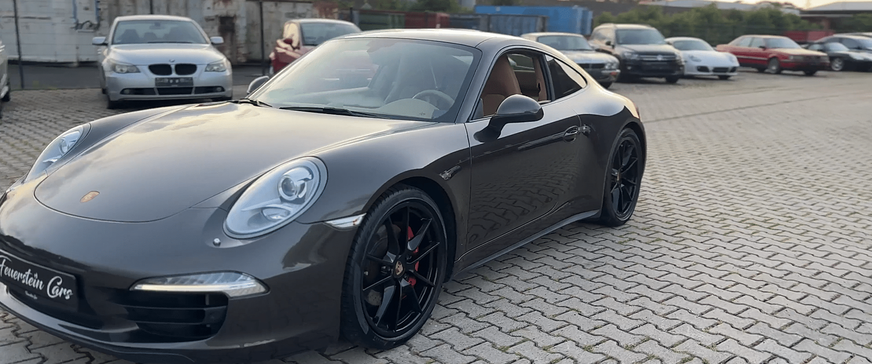 Porsche 911 type 991 phase 1 2014 Carrera 4S PDK brun métal intérieur beige