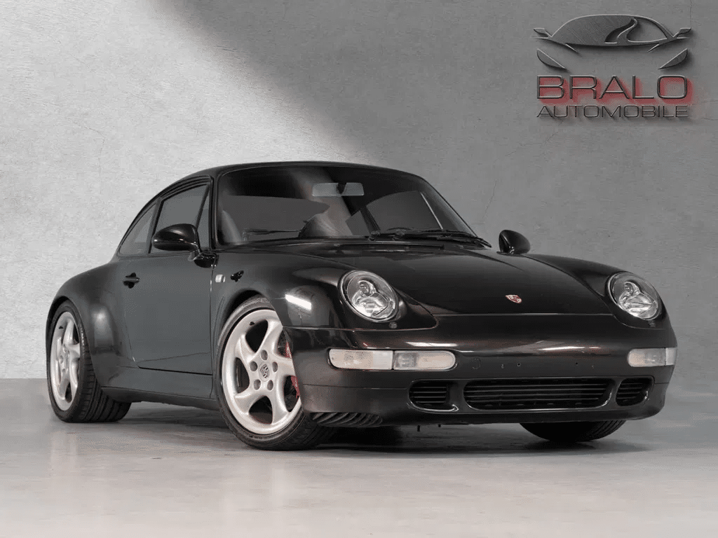 Porsche 911 993 4S X51 Noir sièges sport Import Allemagne