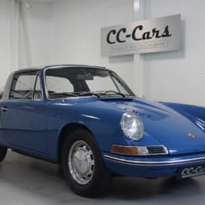 Import Danemark Porsche 912 Targa SWT bleu restaurée origine