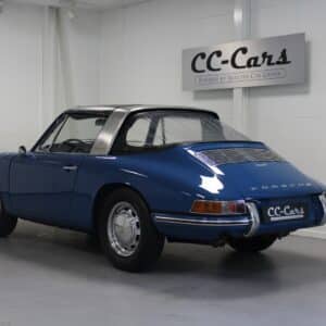 Import Danemark Porsche 912 Targa SWT bleu restaurée origine