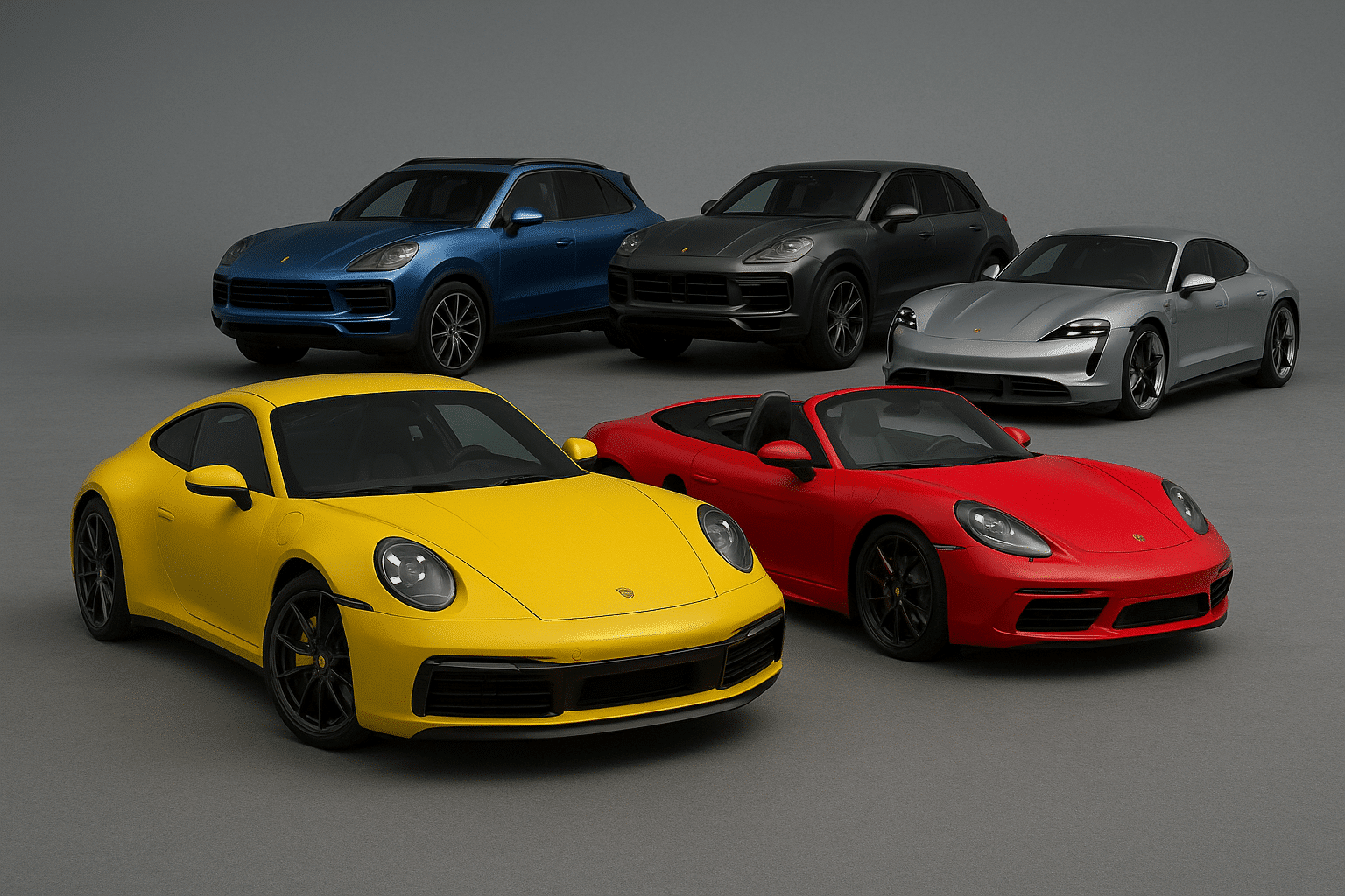 Gamme Porsche en Importation 2025