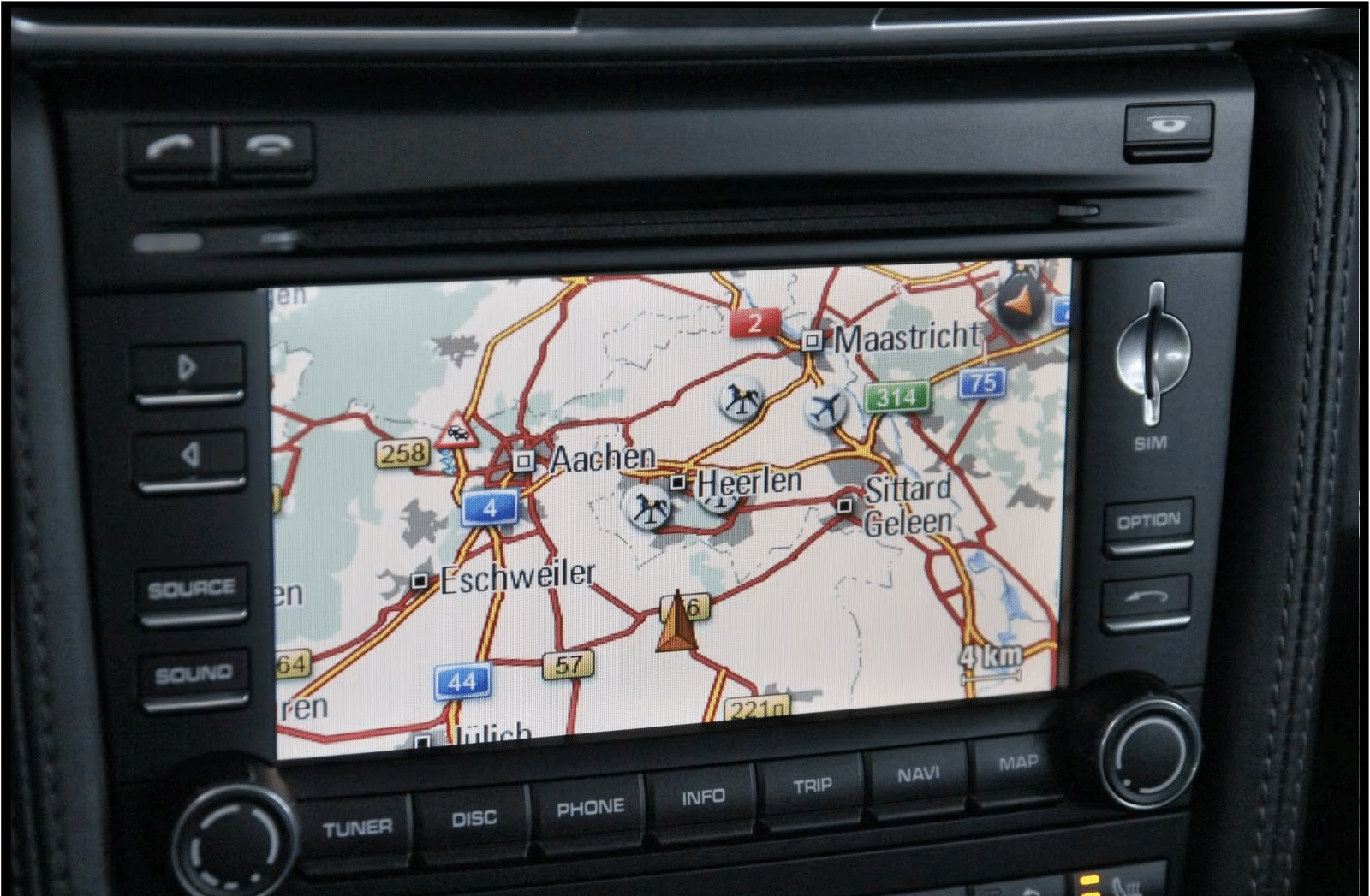 Porsche 911 997.2 PDK 500ch gris atlas métallisé cuir étendu noir