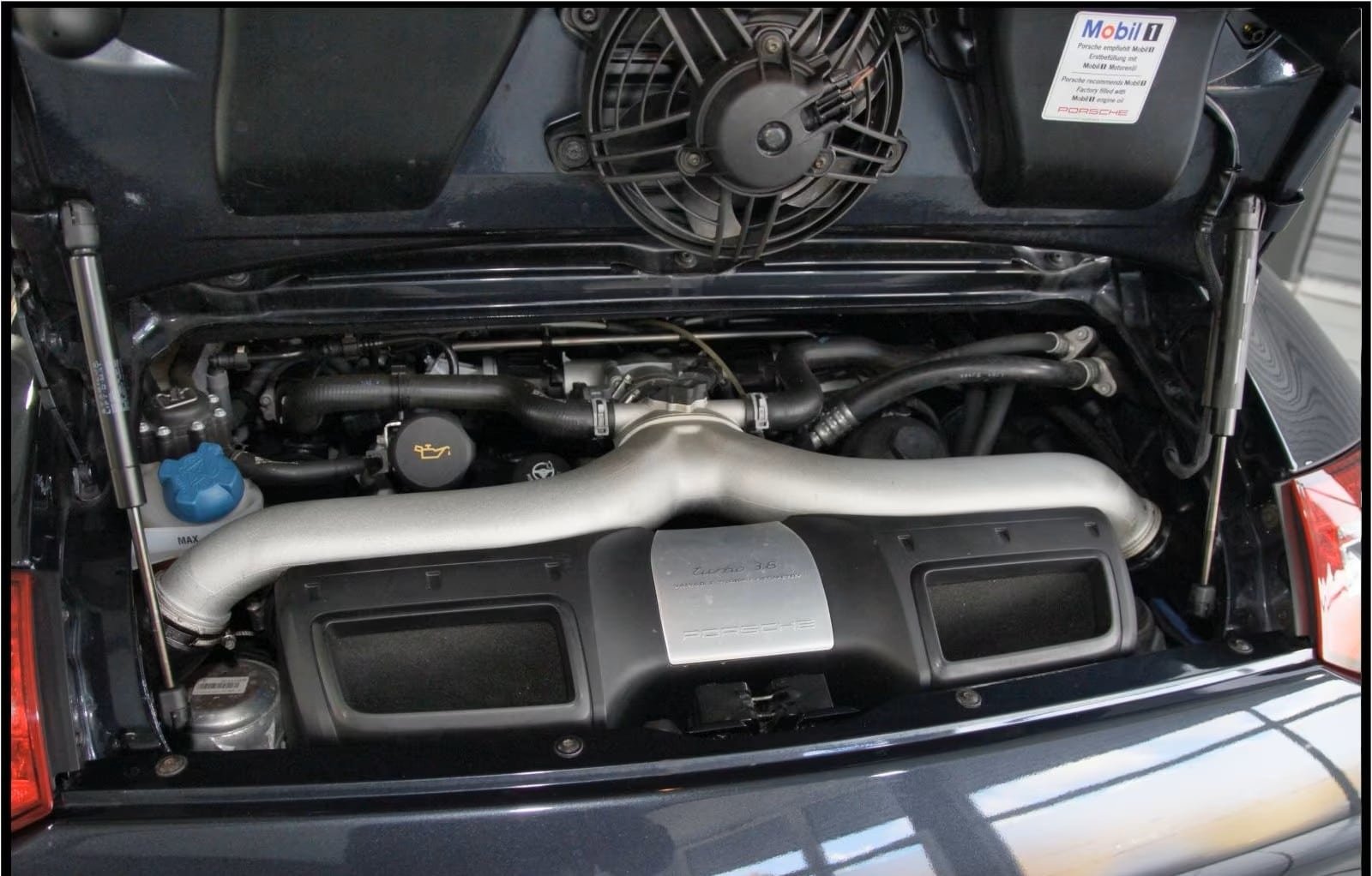 Porsche 911 997.2 PDK 500ch gris atlas métallisé cuir étendu noir