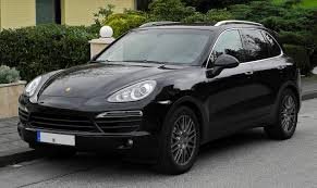 Porsche Cayenne full black 958.2 Allemagne avant