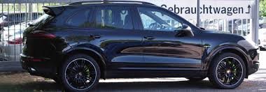 Porsche Cayenne full black 958.2 Allemagne profil