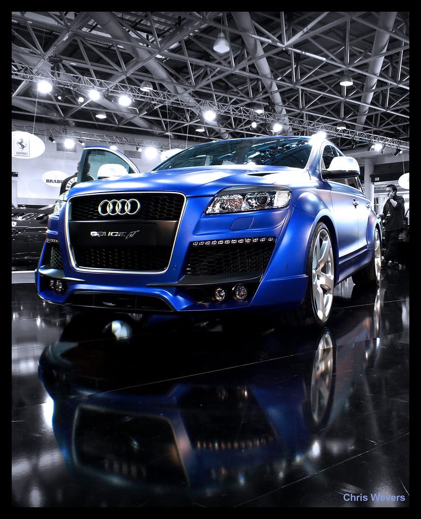 Audi Q7 Occasion Import Allemagne bleu