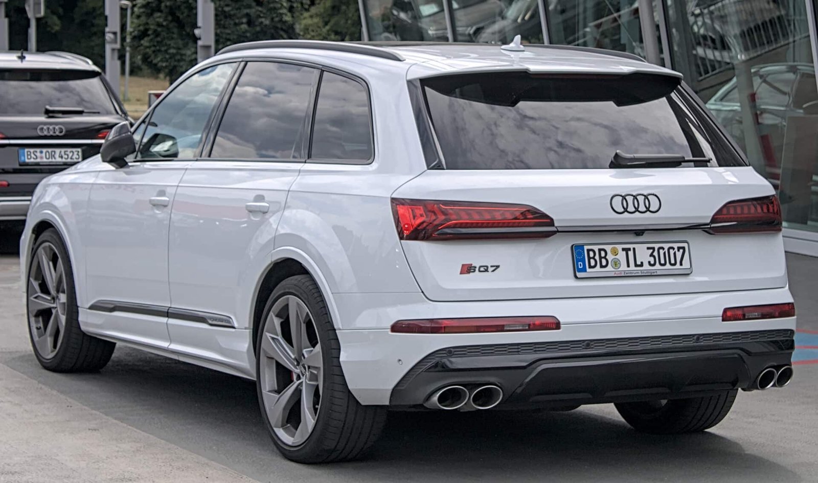 Audi SQ7 Occasion Allemagne blanc