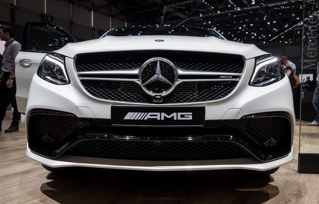 Mercedes GLE AMG blanche Import Allemagne