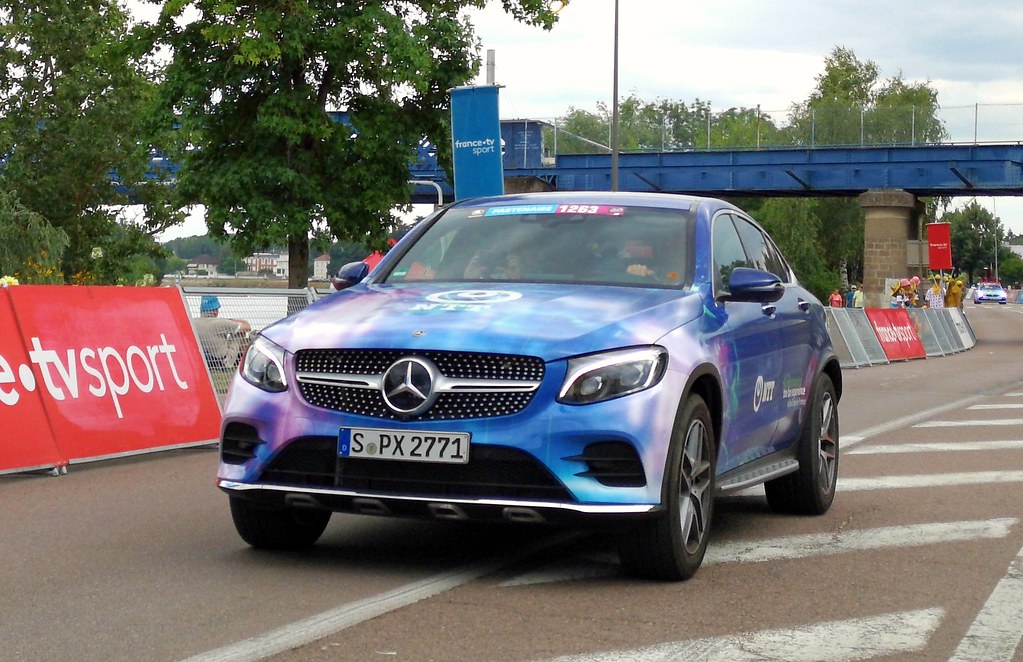 Mercedes GLE bleue Import Allemagne