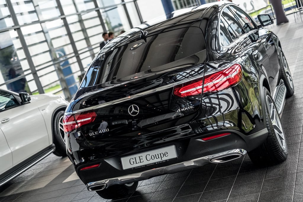 Mercedes GLE coupé 400 noire Importation Allemagne